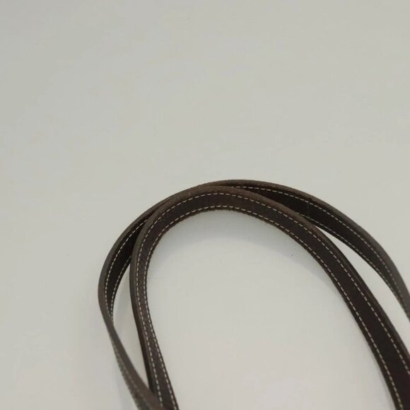 LOUIS VUITTON Monogram Mini Lin Bucket PM Shoulder Bag Brown - Picture 7 of 11